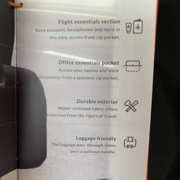 Discontinued Bellroy 28L Flight Bag Black Travel Rare Convertible Backpack - Picture 4 of 16